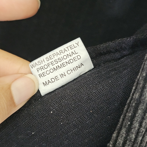 Sequin Heart Black Denim Jacket - Picture 5 of 7